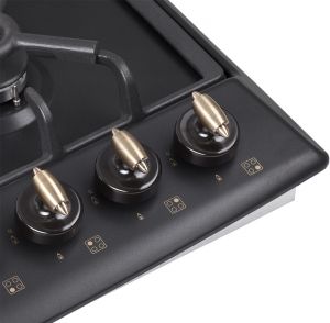 Варочная поверхность PYRAMIDA PFE 641 BLACK RUSTICO
