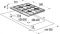 Варочная поверхность GORENJE GW 6N41 IX