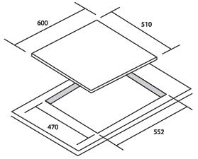 Варочная поверхность PYRAMIDA PFK 604 STX
