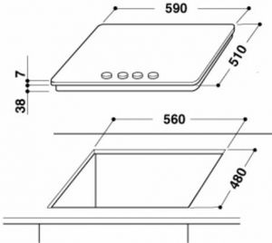 Варочная поверхность WHIRLPOOL AKT 699 IX