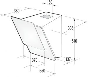 Вытяжка GORENJE DKG 552-ORA-W