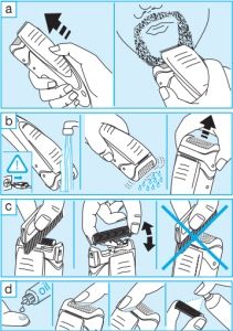 Бритва мужская BRAUN 190-1 (9713)