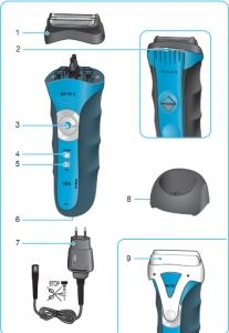 Бритва мужская BRAUN 340-3