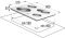 Варочная поверхность GORENJE ECT 680-ORA-W