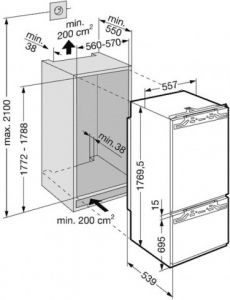 Холодильник LIEBHERR ICBN 3066