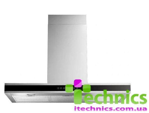 Вытяжка VENTOLUX FLAT 90 BLACK/INOX