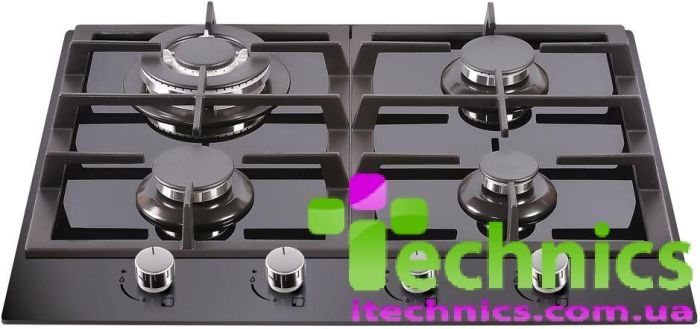 Варочная поверхность PYRAMIDA PFG 644 STX black