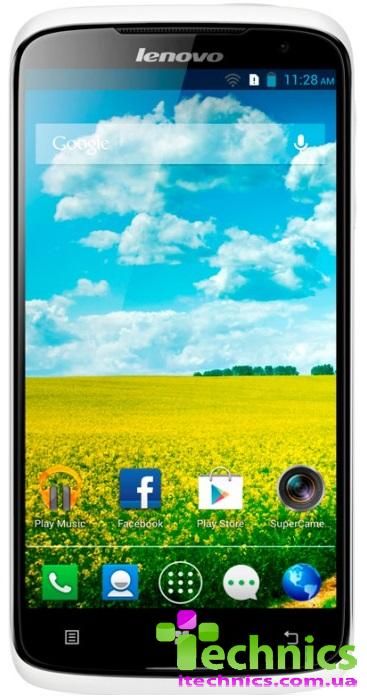 Смартфон Lenovo S820 White