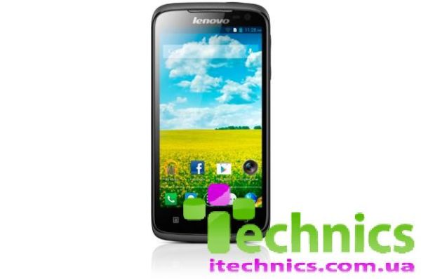 Смартфон Lenovo S820 Grey (Black)