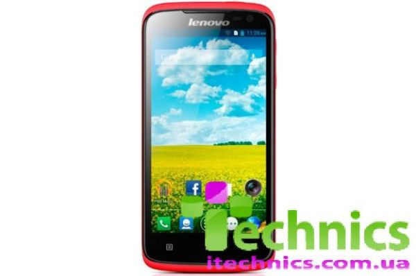 Смартфон Lenovo S820 Red