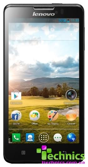 Смартфон Lenovo P780 Deep black